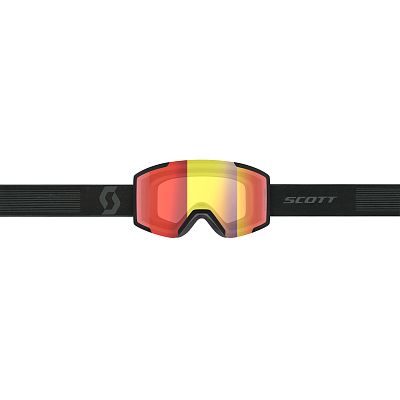 Превью Горнолыжная маска Маска горнолыжная SCOTT Shield LS Mineral Black/Red Chrome (277836-7413341)